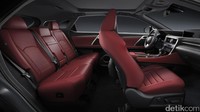 Konfigurasi jok Lexus RX 200t F SPORT. Foto: Lexus