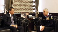 Pertemuan tersebut dilakukan guna membahas kerjasama keamanan antara Indonesia dengan Jordania. Istimewa/Humas Mabes Polri.