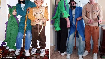 Kostumnya pun dibuat sama seperti dahulu. Foto: Istimewa