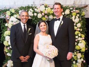 Momen Langka Saat Barack Obama Jadi Pengiring Pengantin Pria