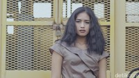 Andini datang berkunjung ke kantor detikcom, Warung Buncit, Jakarta Selatan belum lama ini.