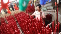 Dupa tersebut kemudian disusun untuk kemudian dijemur di bawah terik matahari.