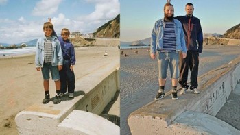 Kadang mereka harus mengambil foto berkali-kali agar hasilnya sempurna. Foto: Istimewa