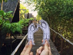 @doodledeux: Petualangan Romantis Si Abang dan Neng yang Mendunia