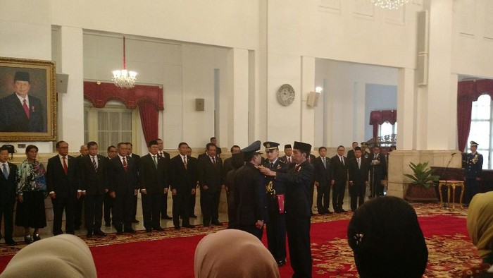 Jadi KSAU, Hadi Tjahjanto Naik Pangkat Jadi Marsekal