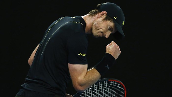 Murray Menang Tiga Set Langsung atas Petenis Muda Rusia
