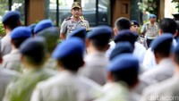 Kapolri Jenderal Tito Karnavian memberikan sambutan.