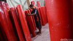 Produksi Lilin Jelang Imlek Meningkat Tajam