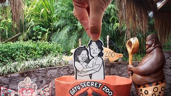 Genap setahun Abang dan Neng berbagi cerita melalui Instagram @doodledeux. Dalam kurun waktu itu, semakin banyak yang menyukai karya mereka, apalagi setelah akun Instagram ini dipublikasikan di situs kreatif BoredPanda.  Foto: Instagram @doodledeux/Teks: Rachmatunnisa