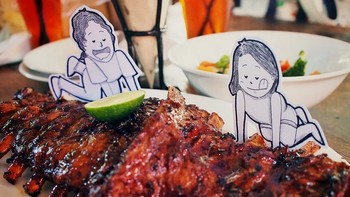 Selain itu, dia juga berharap pasangan lain di luar sana bisa menemukan sesuatu yang spesial, yang bisa dilakukan bersama agar hubungannya selalu seru dan menarik. Foto: Instagram @doodledeux/Teks: Rachmatunnisa