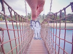 @doodledeux: Petualangan Romantis Si Abang dan Neng yang Mendunia