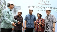 Dengan prosentase penjualan LaVie All Suites Apartemen yang telah mencapai 73 persen, Wilsor Group selaku pengembang optimis dapat melakukan serah terima kunci tepat waktu pada Maret 2018 mendatang.