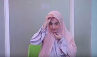Tutorial Hijab Paris Laudya Chintya Bella Tutorial Hijab Paling