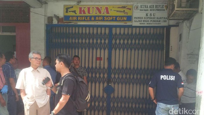 Pengusaha Airsoft Gun di Medan Ditembak Orang Misterius