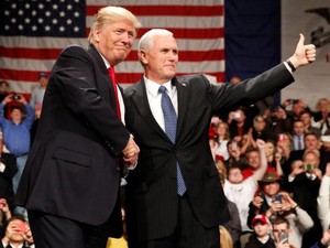 Trump Tiba di Washington DC untuk Pelantikan Presiden AS