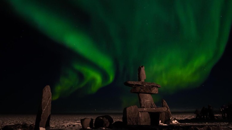  Pemandangan  Langit Aurora Gambar  Viral HD