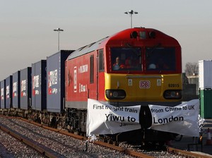 Tempuh 12.000 KM, Kereta dari London Akhirnya Tiba di China