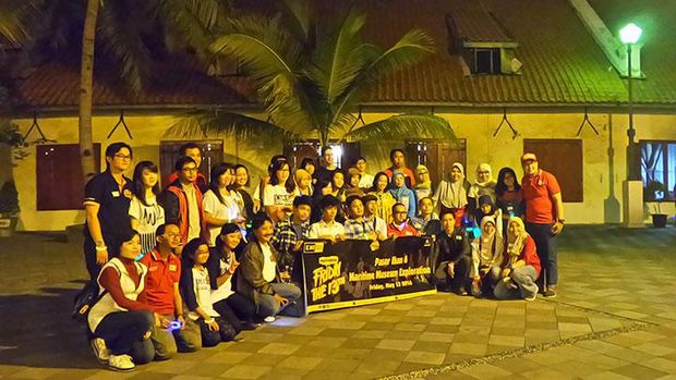 Siapapun bisa mengikuti wisata malam ini dengan mendaftar di situs resminya (dok Indonesia Heritage Trails)