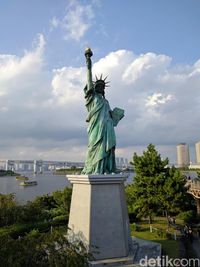 Replika Patung Liberty (Alif Gunawan/ detikTravel)