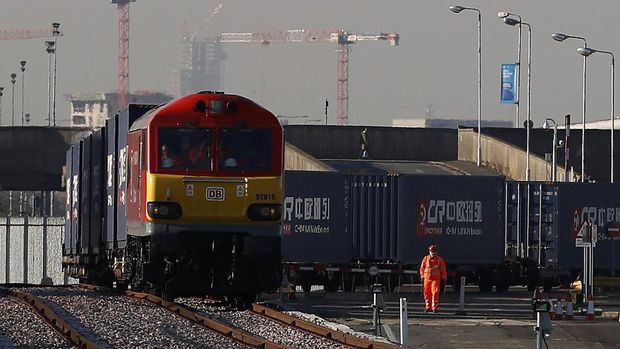 Kereta dari China Itu Akhirnya Tiba di London Setelah 18 Hari