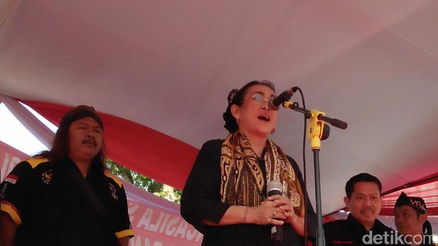 Sukmawati Hadiri Apel Akbar Pembela Pancasila di Bandung