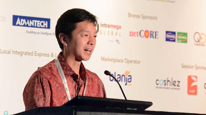 BCA turut meramaikan pameran Internet Retailing Expo (IRX) Indonesia di Jakarta, Rabu (18/1/2017). Beragam kartu kredit dan debit produk BCA dipamerkan.
