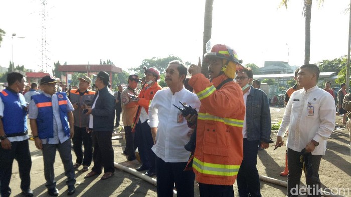 Kebakaran Pasar Senen, Wali Kota: Petugas Terus Upayakan Pemadaman