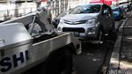 Parkir Sembarangan, Sejumlah Mobil Diderek