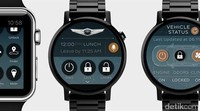 Merek mobil mewah Hyundai, Genesis memperkenalkan aplikasi di smartwatch tersebut.
