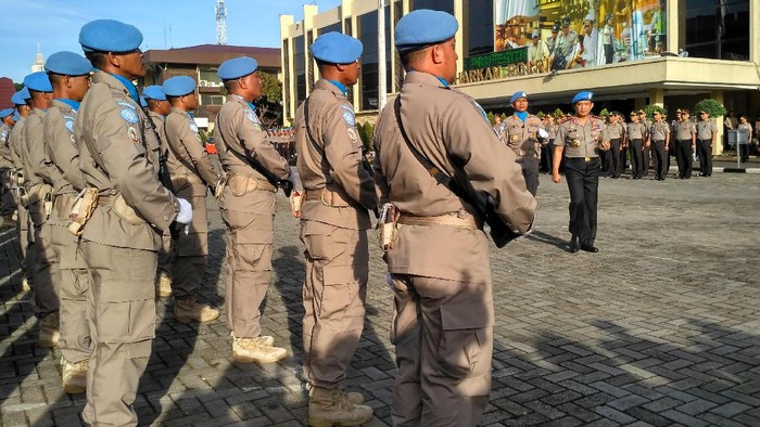 Kapolri Lepas 140 Pasukan Perdamaian ke Sudan