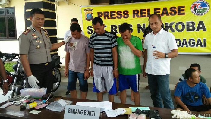 Asyik Isap Sabu, PNS di Sergai Sumut Dibekuk Polisi