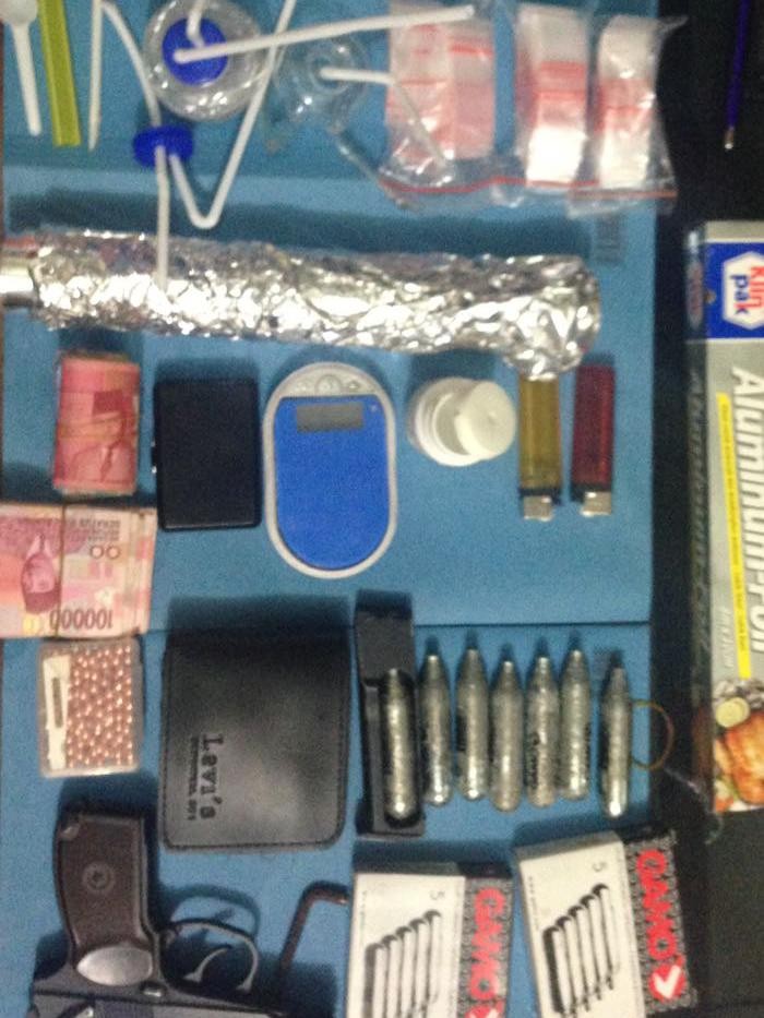 Polisi Tangkap Pengedar Sabu di Muara Baru