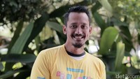 Tora saat berkunjung ke kantor detikcom, Warung Buncit, Jakarta Selatan pada Kamis (19/1/2017).