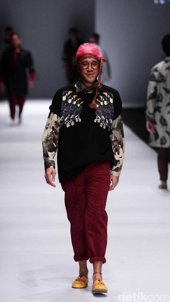 Happa by Mel Ahyar X Andien mengangkat tema Ono Niha di Jakarta Fashion Week 2017. Senayan City. Jakarta. [Foto: Mohammad Abduh/Wolipop]