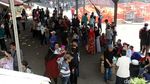 Pedagang Pasar Senen Daftar Relokasi