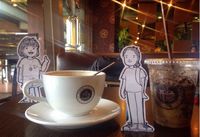 Doodle pertama Abang dan Neng 
