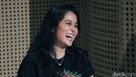 Mengaku Kesulitan, Ini Ekspresi Marcella Zalianty saat Bacakan Puisi