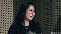 Awalnya ia santai dan enggan berlatih membawakan puisi tersebut. Hanif Hawari/detikHOT