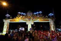 Parade festival payung Chiang Mai (dok Kemenpar)