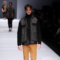 Happa by Mel Ahyar X Andien mengangkat tema Ono Niha di Jakarta Fashion Week 2017. Senayan City. Jakarta. [Foto: Mohammad Abduh/Wolipop]