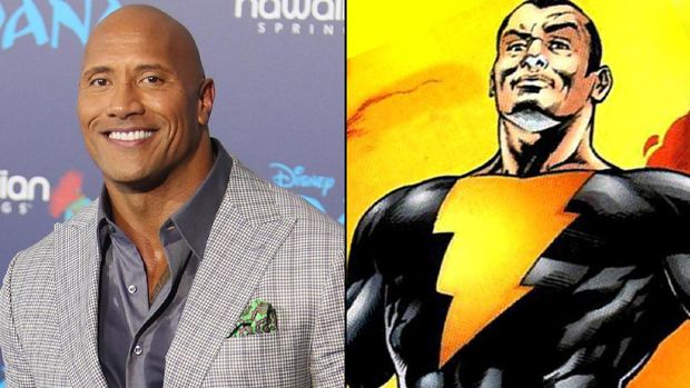 Dwayne Johnson Perankan <i>Supervillain</i> DC Comic Black Adam