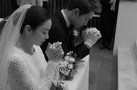 Gaun Pengantin Kim Tae Hee Saat Menikah dengan Rain