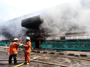 Kebakaran Pasar Senen Telan Kerugian Rp 150 Miliar