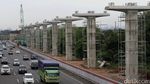 Penampakan Terkini LRT Bekasi-Cawang