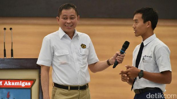 Jonan ke Bojonegoro, Temui Para Mahasiswa Sekolah Tinggi Energi