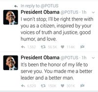 Resmi Jadi Presiden AS, Trump Ambil Alih @POTUS dari Obama