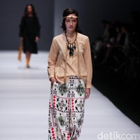 Happa by Mel Ahyar X Andien mengangkat tema Ono Niha di Jakarta Fashion Week 2017. Senayan City. Jakarta. [Foto: Mohammad Abduh/Wolipop]