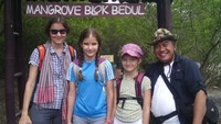 Kawasan Hutan Mangrove Blok Bedul di Taman Nasional Alas Purwo merupakan destinasi baru yang tengah naik daun di kalangan wisman. Dalam seminggu, tak kurang ada 10 orang turis yang berkunjung ke hutan mangrove ini (Ardian/detikTravel)