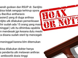 Viral Pesan Mengerikan soal Penularan Aneh Antraks di Yogya