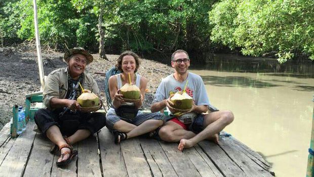 Tak sedikit turis yang datang (Ardian/detikTravel)